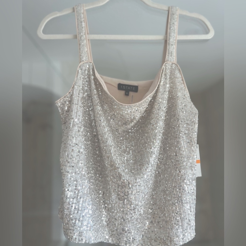 State Sequin Tank
